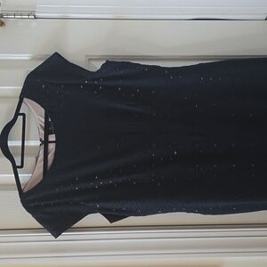 WORTHINGTON BRAND WOMEN'S PLUS BLACK DRESS SIZE 14